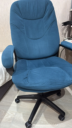 Компьютерное кресло Comfort Lux/Комфорт Люкс серый фото покупателя 83