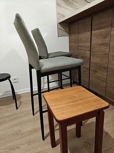 Барный стул Teon beige / chrome фото покупателя 22