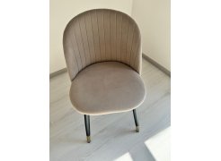 Стул на металлокаркасе Gabi 1 gray / black фото покупателя 654