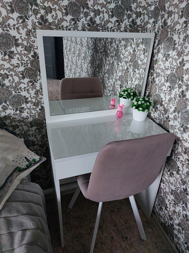 Комплект стульев Чилли 4 шт темно-серый / черный фото покупателя 173