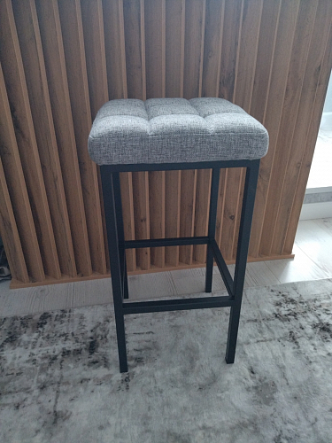 Барный стул Лофт катания лаванда / белый матовый фото покупателя 93