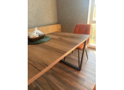 Стол Лота Лофт 140 25 мм юта / белый матовый фото покупателя 724