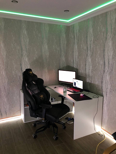 Письменный стол Лайт 03.245F белый гладкий 101 фото покупателя 36