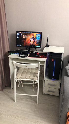 Компьютерный стол Джаз-24 левый дуб сонома фото покупателя 25