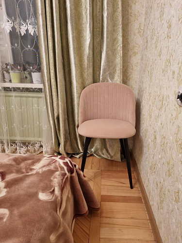 Стул на металлокаркасе Gabi gray / black фото покупателя 30