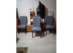 Стул Amelia dark walnut / fabric purple фото покупателя 5