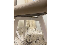 Стул на металлокаркасе Чилли синяя ткань / белый фото покупателя 328