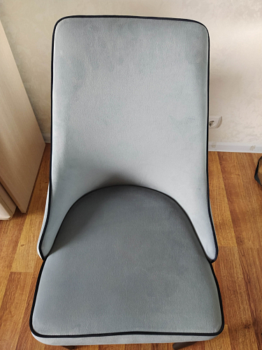 Стул на металлокаркасе Kora light blue / white фото покупателя 208