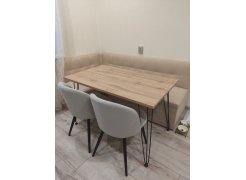 Стул на металлокаркасе Gabi blue / black фото покупателя 176