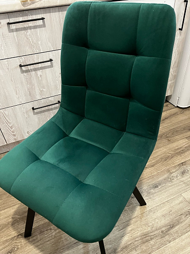 Стул на металлокаркасе Чилли бирюзовый / черный фото покупателя 1145