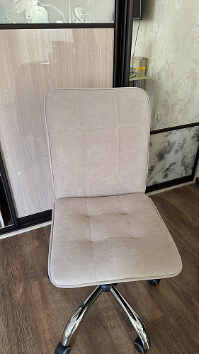 Компьютерное кресло One/Ван флок серый 29 фото покупателя 32