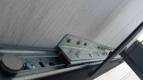 Стол раскладной Колон Лофт 120 32 мм дуб галифакс табако / черный матовый фото покупателя 179