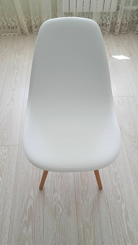 Стул Cindy Eames mod. 001 khaki / natural фото покупателя 350