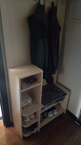 Прихожая Мила ясень шимо фото покупателя 8