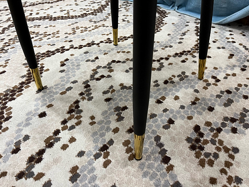 Стул на металлокаркасе Seda 1 latte / black / gold фото покупателя 46