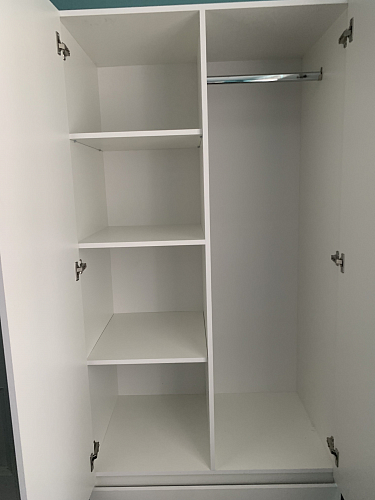 Шкаф Мадера ШМ 1200 лдсп белый фото покупателя 1