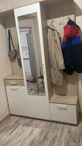 Готовая прихожая Пети дуб сонома / белый фото покупателя 8