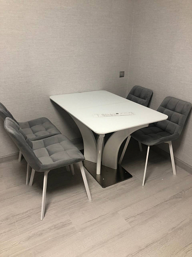 Стол Horns 120 super white фото покупателя 3