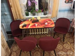 Стул на металлокаркасе Gabi gray / black фото покупателя 117