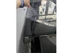 Стеклянный стол Риполь 140(180)х80 cтатуарио / черный фото покупателя 3