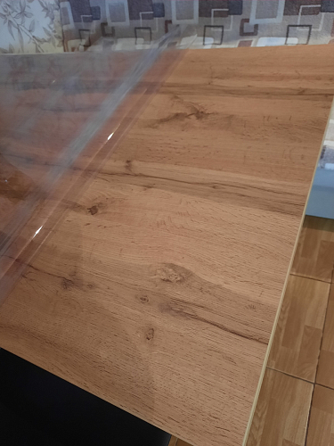 Стол Лота Лофт 140 25 мм черный матовый / бетон фото покупателя 97