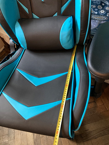 Компьютерное кресло Racer черный / красный / бежевый фото покупателя 40