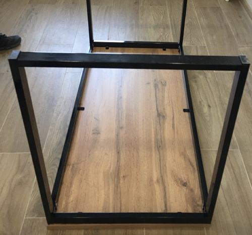 Стол Лота Лофт 140 25 мм черный матовый / бетон фото покупателя 25