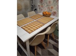 Стол Лота Лофт 120 25 мм сабия / черный матовый фото покупателя 244