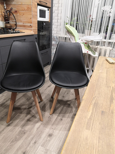 Деревянный стул Bonuss черный фото покупателя 189