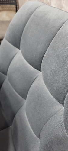 Стул на металлокаркасе Челси морская волна / черный фото покупателя 251