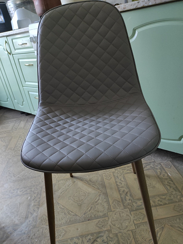 Стул на металлокаркасе Capri голубой фото покупателя 20