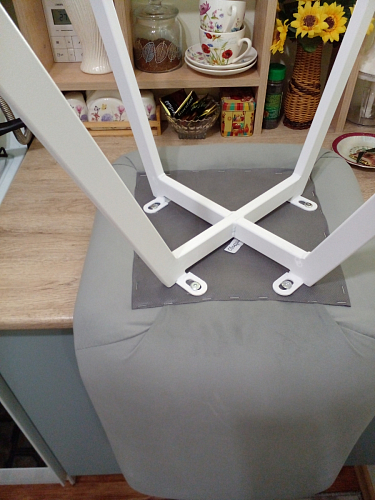 Комплект стульев Чилли 2 шт бежевый / черный фото покупателя 321