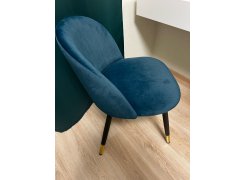 Стул на металлокаркасе Gabi 1 бежевый / черный с серебряными наконечниками фото покупателя 714