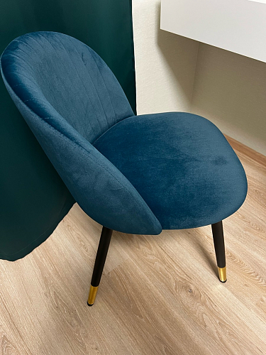 Стул на металлокаркасе Gabi gray / black фото покупателя 714