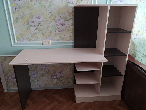 Письменный стол Квартет-6 белый фото покупателя 9