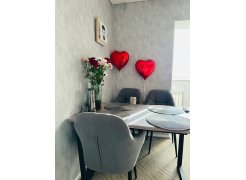 Деревянный стол Лота Лофт 120(160)х75 черный матовый / бетон светлый фото покупателя 704