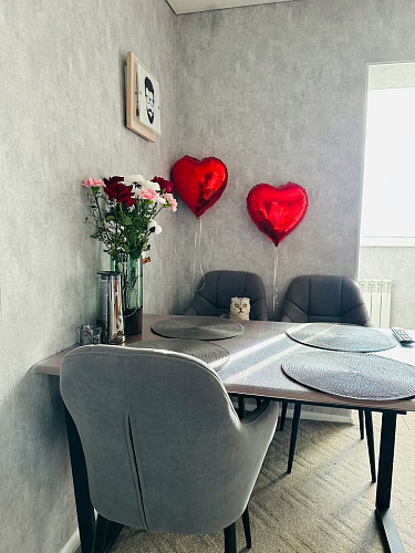 Стол раскладной Лота Лофт 120 25 мм юта / черный матовый фото покупателя 704