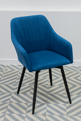 Кресло Слэм крутящееся светло-серый / черный из шоурума 1