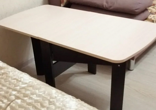 Стол-книжка СтК6 венге / дуб молочный высота 54 см фото покупателя 140