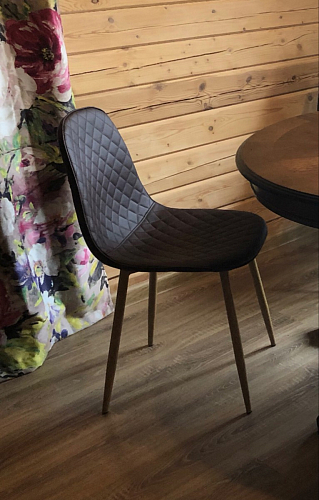 Стул на металлокаркасе Capri голубой фото покупателя 11