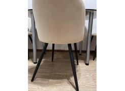 Стул на металлокаркасе Gabi 1 light purple / black фото покупателя 739