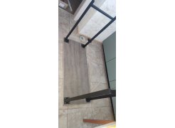 Барная стойка Дилан Лофт 120х40х90 бетон светлый фото покупателя 65