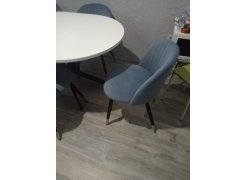 Стул на металлокаркасе Gabi green / black фото покупателя 598