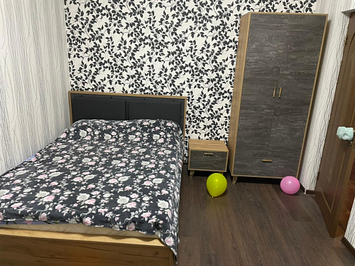 Двуспальная кровать Клауд 160х200 парящая дуб крафт золотой / антрацит фото покупателя 117