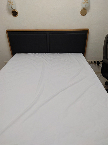 Двуспальная кровать Клауд 160х200 парящая дуб крафт золотой / антрацит фото покупателя 315