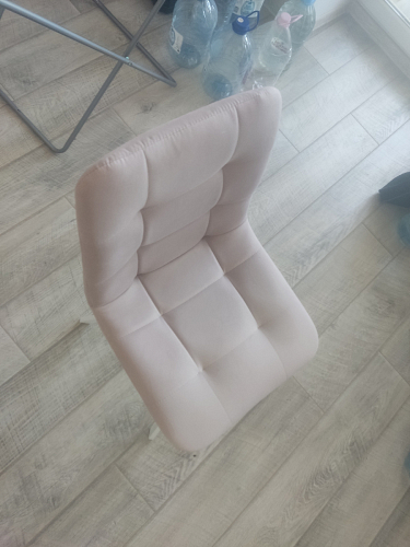 Стул на металлокаркасе Чилли К кирпичный / черный фото покупателя 113