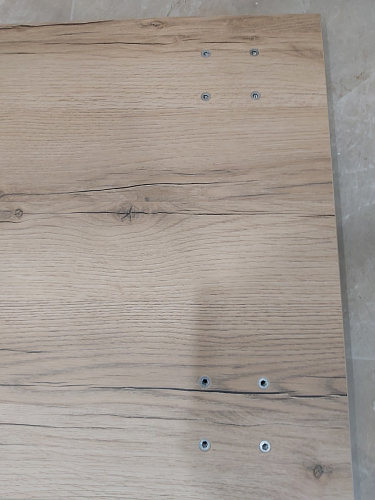 Стол Тринити Лофт 120 32 мм бетон / черный матовый фото покупателя 540