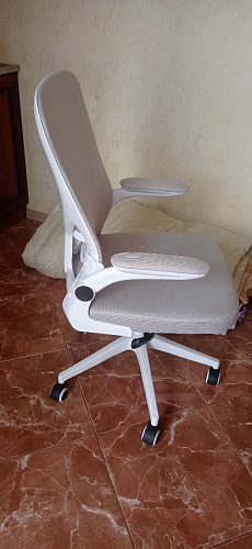 Компьютерное кресло Konfi gray / blue / white фото покупателя 277