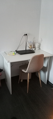 Стул на металлокаркасе Lilu 05 gray / white фото покупателя 55