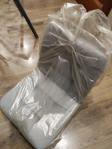 Стул на металлокаркасе Чилли К светло-серый велюр / черный каркас фото покупателя 1170